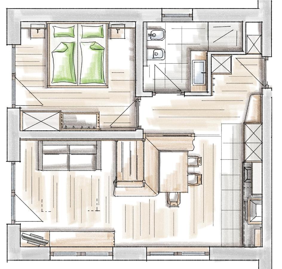 Appartement avec Vue sur la Montagne