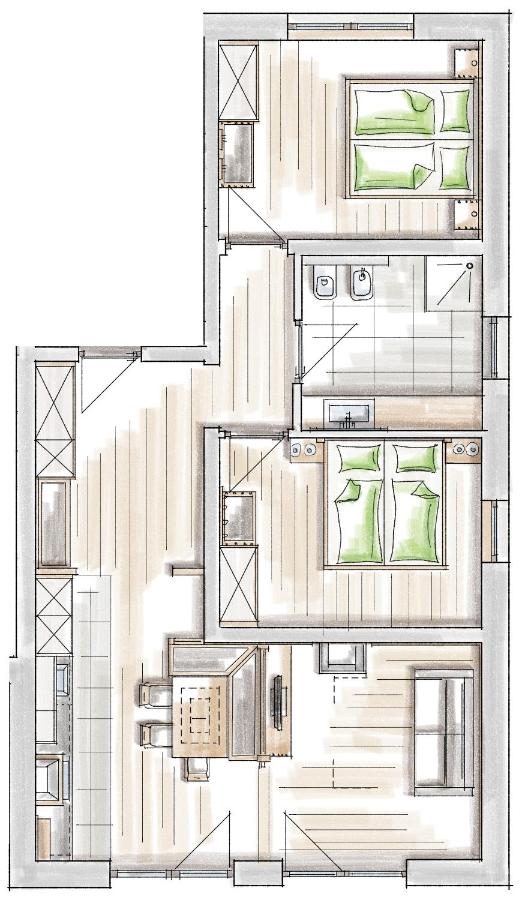 Appartement avec Vue sur la Montagne