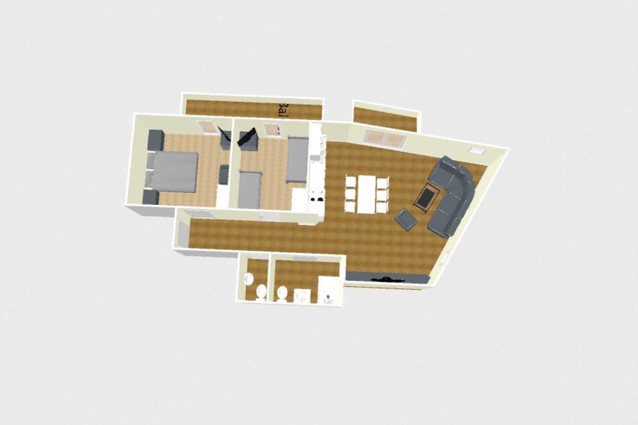 Apartment mit 2 Schlafzimmern