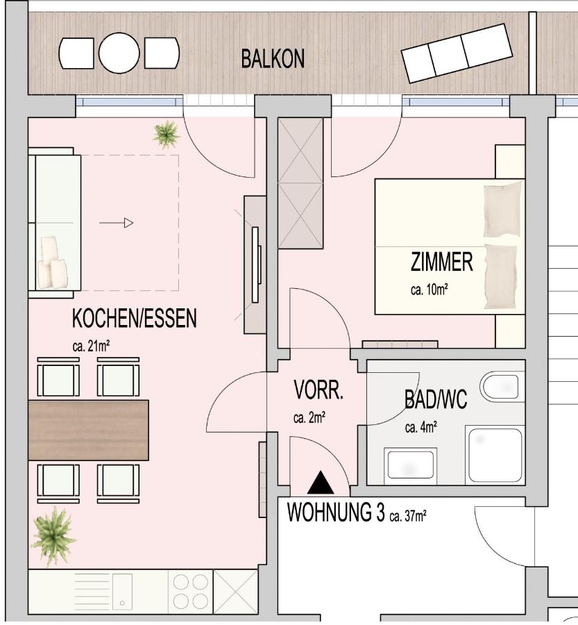 Appartamento con Balcone