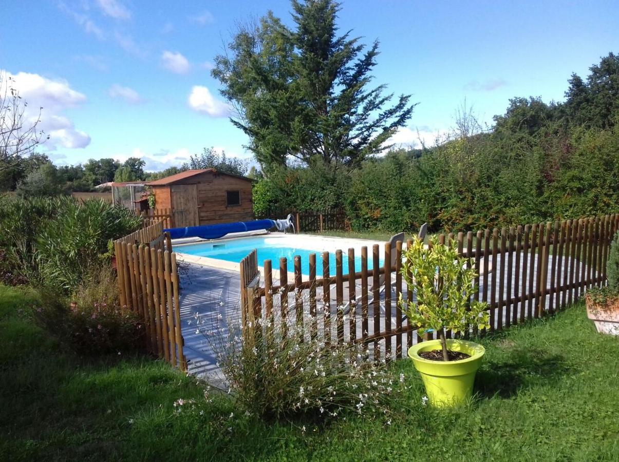 2 chambres lit140 et 2lits 90 dans villa piscine extérieure 24h sur 24 h cadre champêtre - B&B Lapeyrouse-Fossat