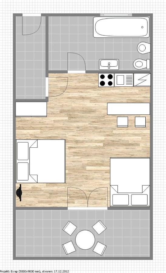 Appartement met Uitzicht op Zee