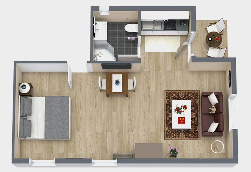 Appartement met Terras