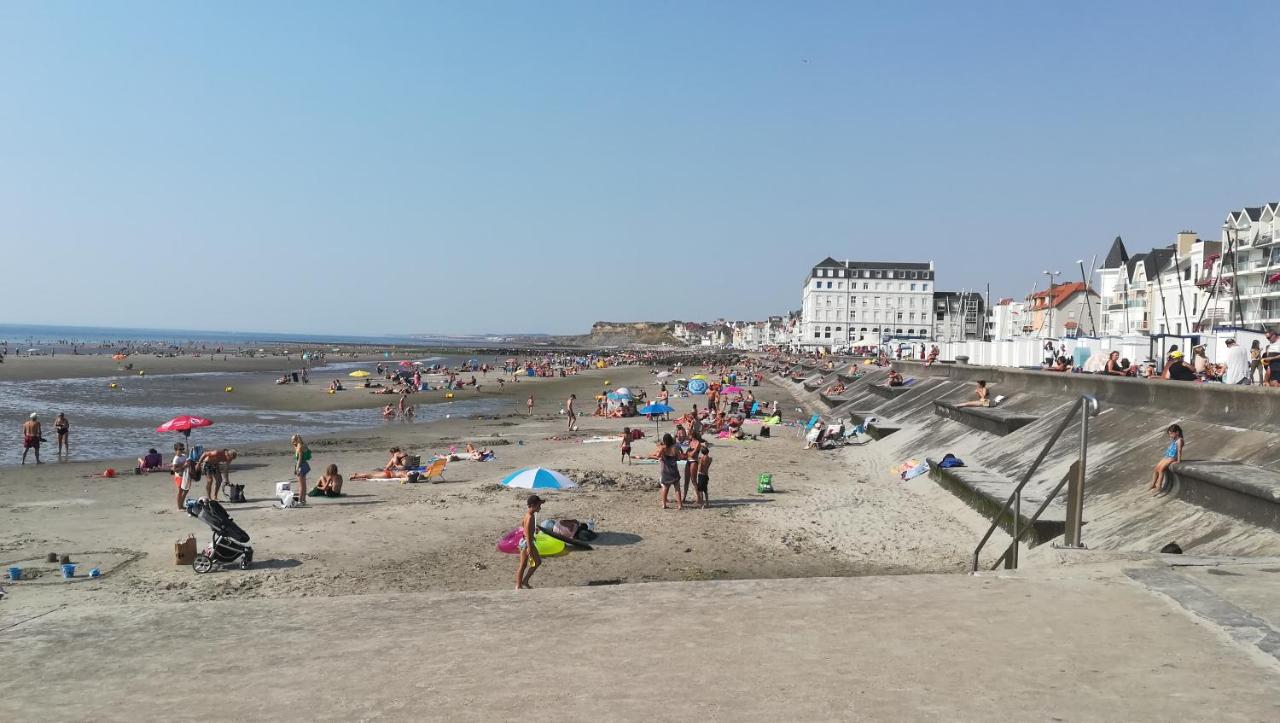 Appartement Cap Sud Vue Mer à 30m de la Plage - Chambres d’hôtes Wimereux