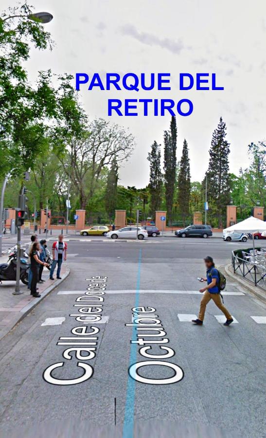 EXCLUSIVO Y LUMINOSO PISO EN EL PARQUE DEL RETIRO - Ferienwohnung