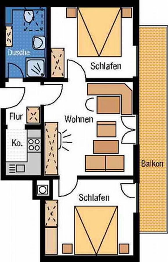 Two-Bedroom Apartment