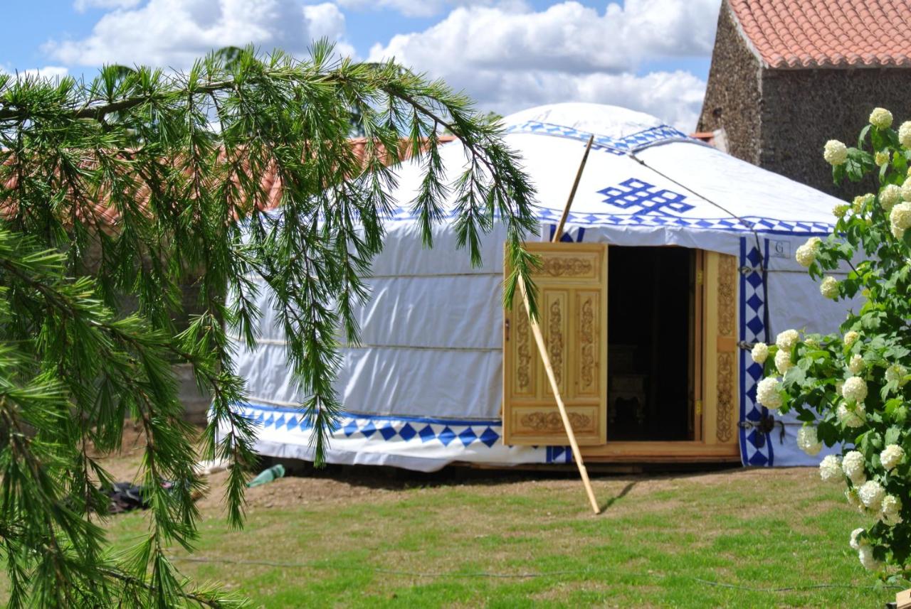 Yurt bleue