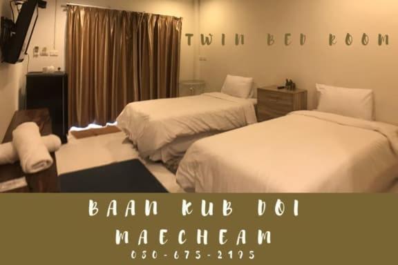 Twin Room with Pool View
