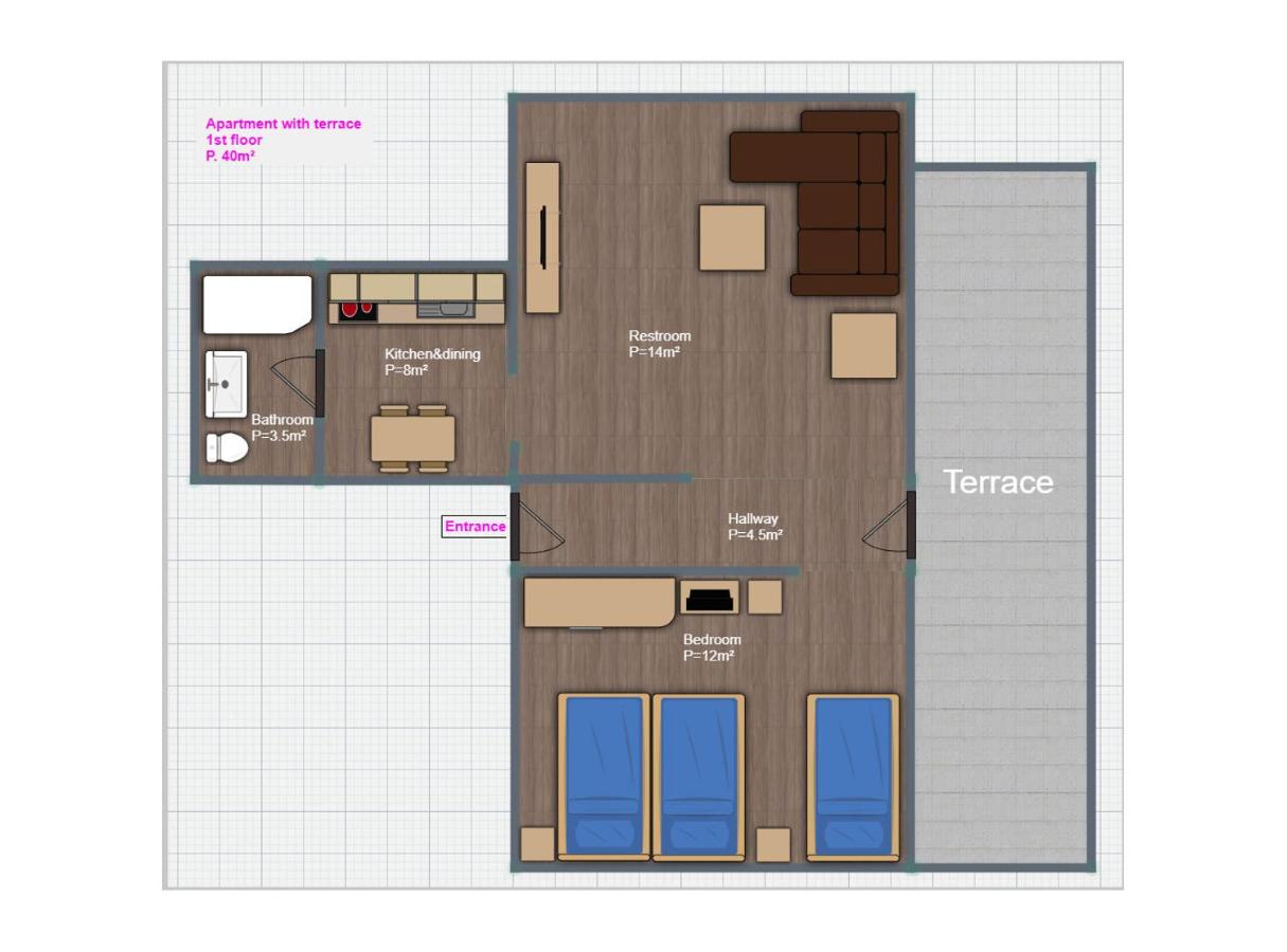 Apartment with Terrace