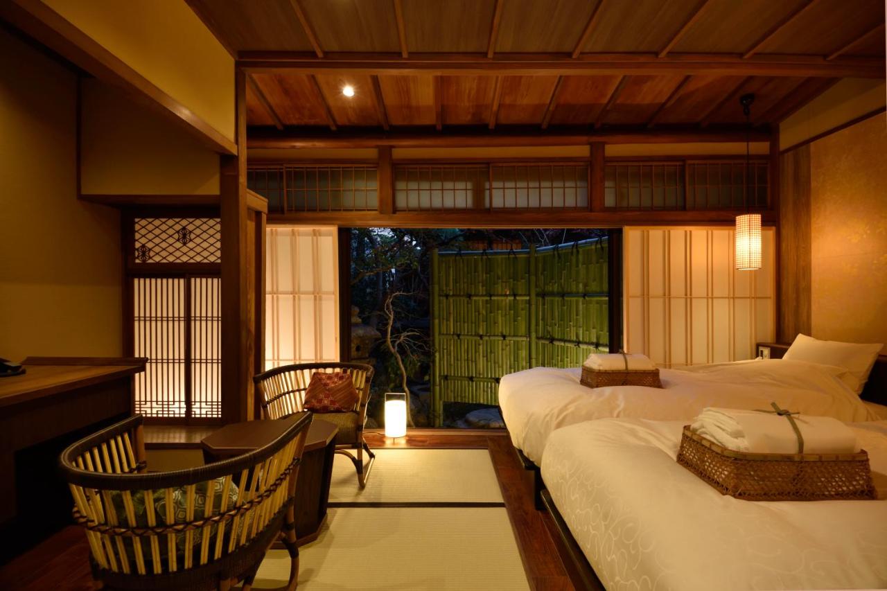 Camera Doppia con Letti Singoli con Bagno Privato e Pavimento in Tatami - Usuzakura