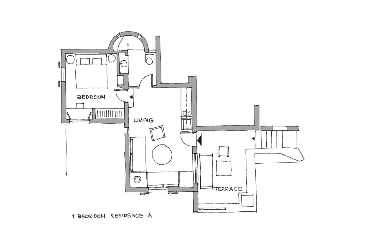 One-Bedroom Residence with Mykonos Front Sea View