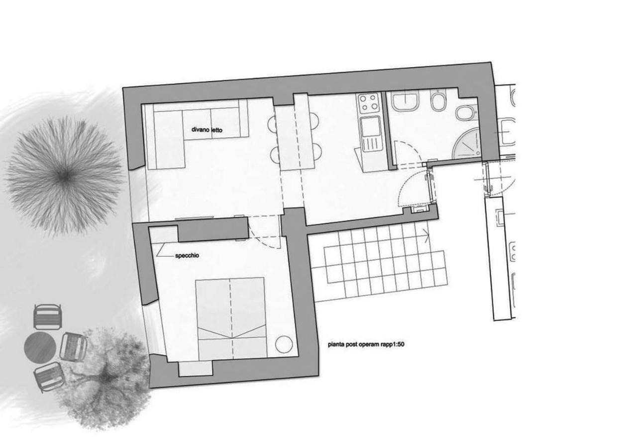 Central quiet apartment and terrace - B&B Rome
