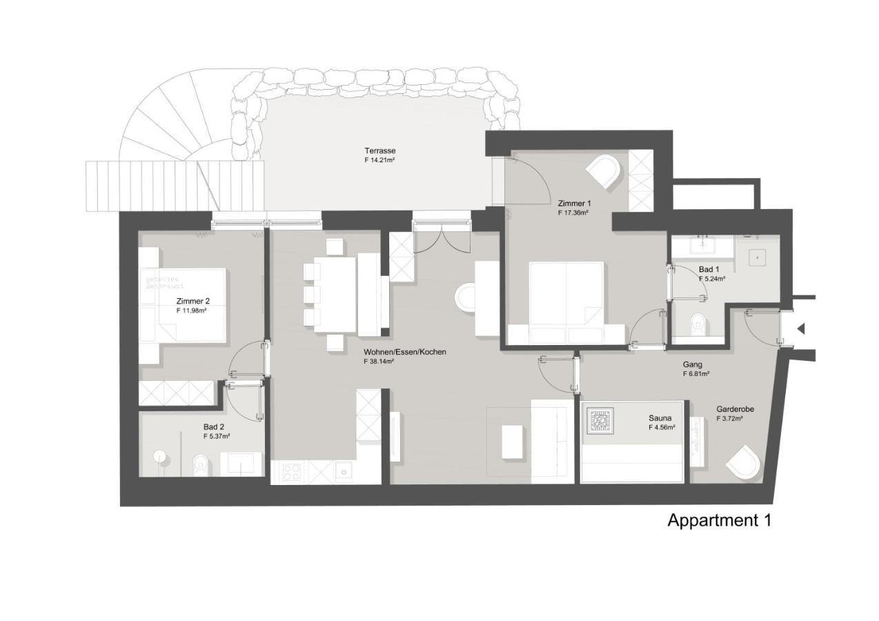 Superior Apartment with Sauna