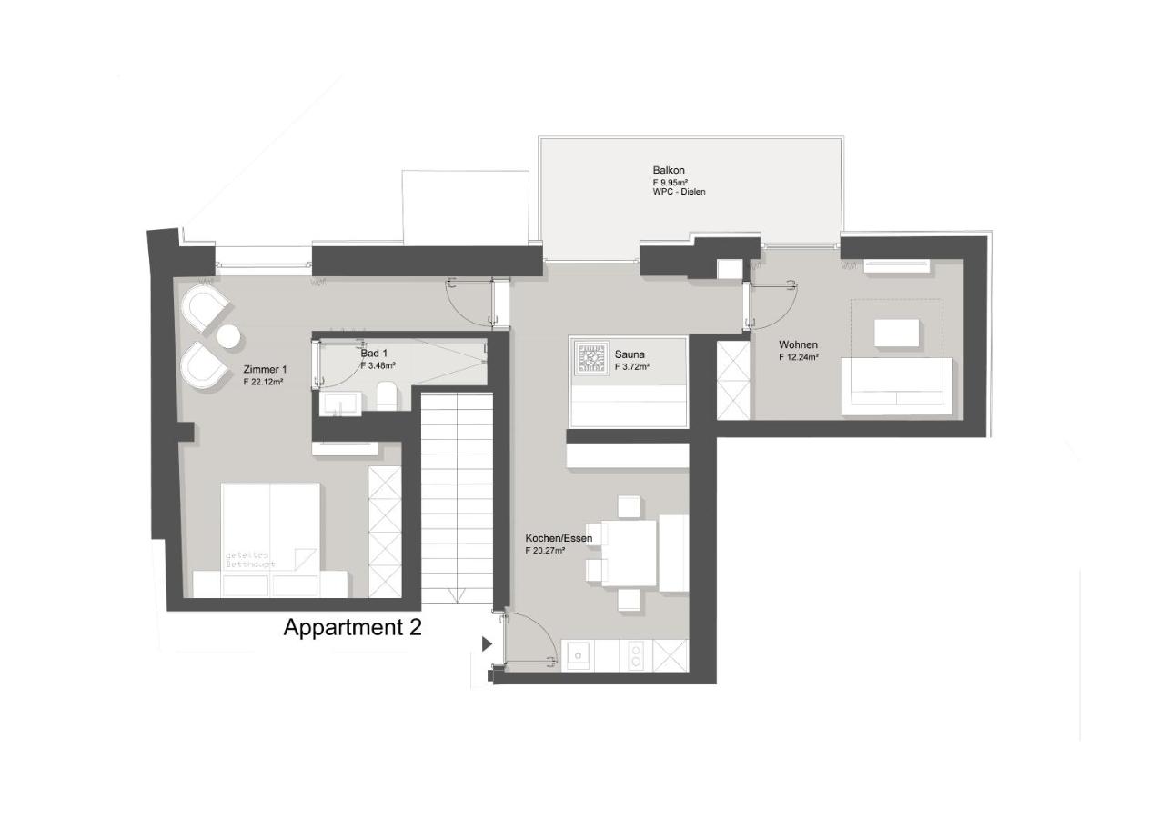 Apartment with Sauna