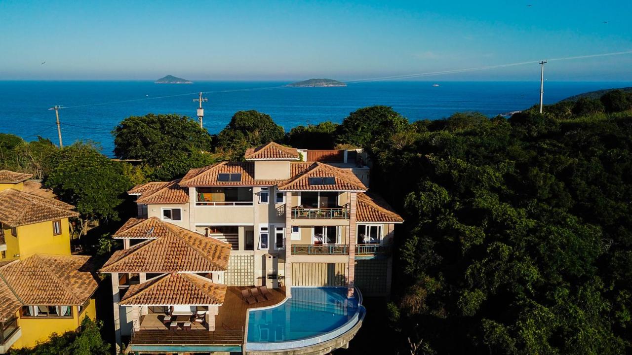Buzios, casa inteira de frente para o mar em Joao Fernandes, fabulosa, a melhor vista, Mansão Bella Vista - Ferienwohnung