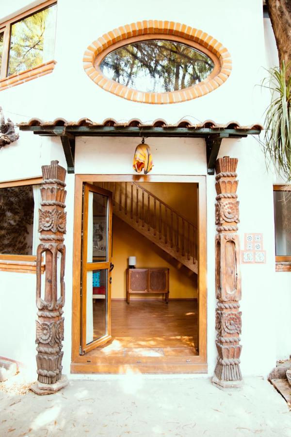 Cabaña con vistas al jardín
