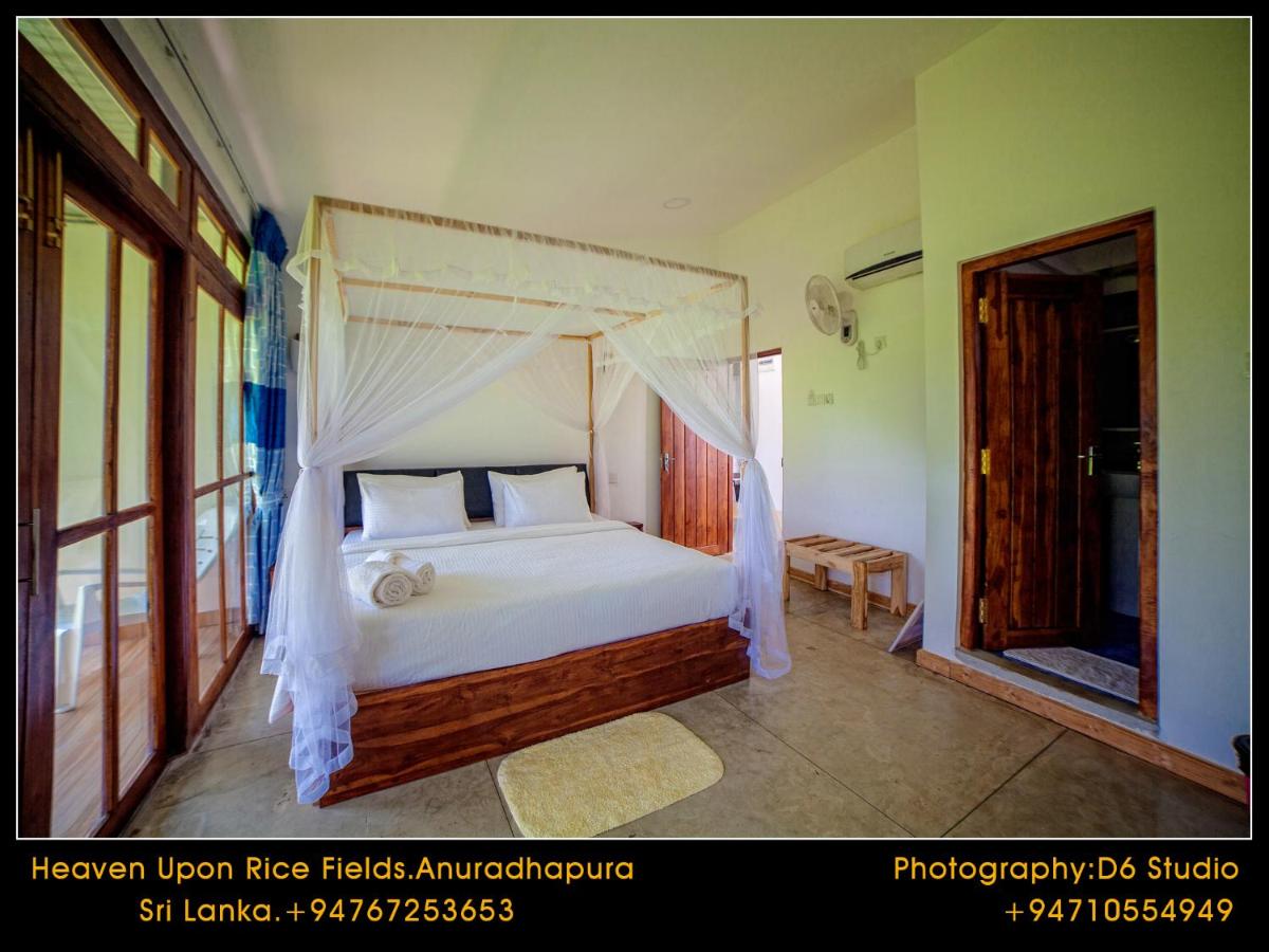 Deluxe Doppelzimmer mit Balkon und Aussicht auf das Reisfeld
