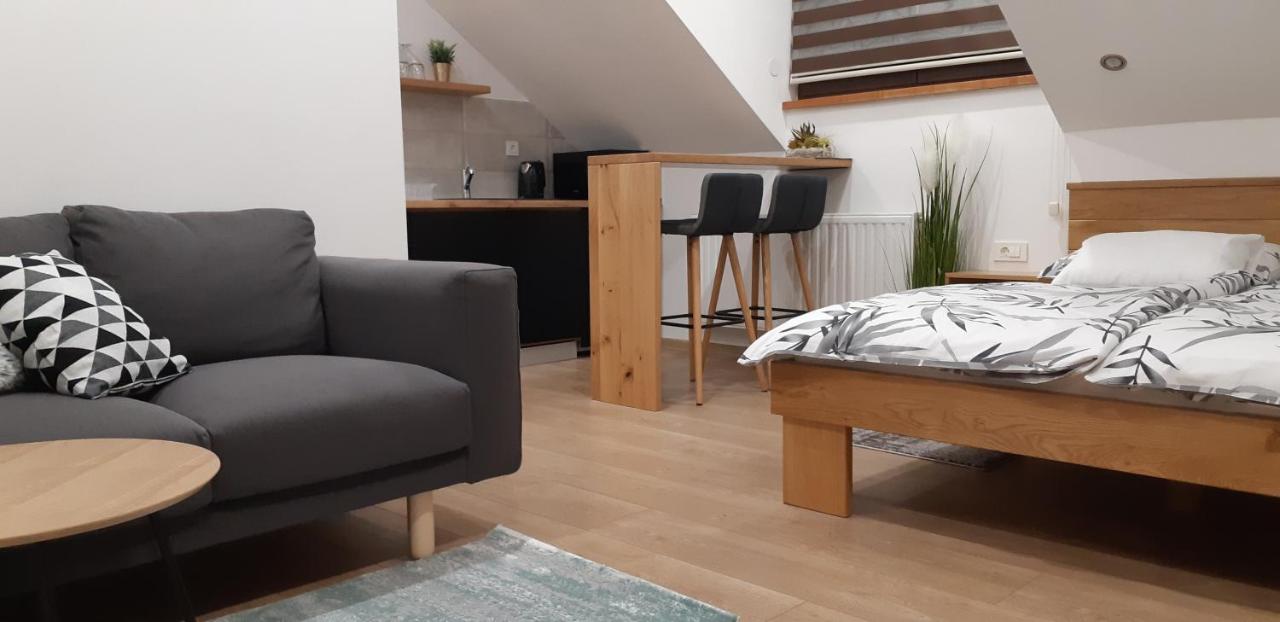 Studio with Balcony
