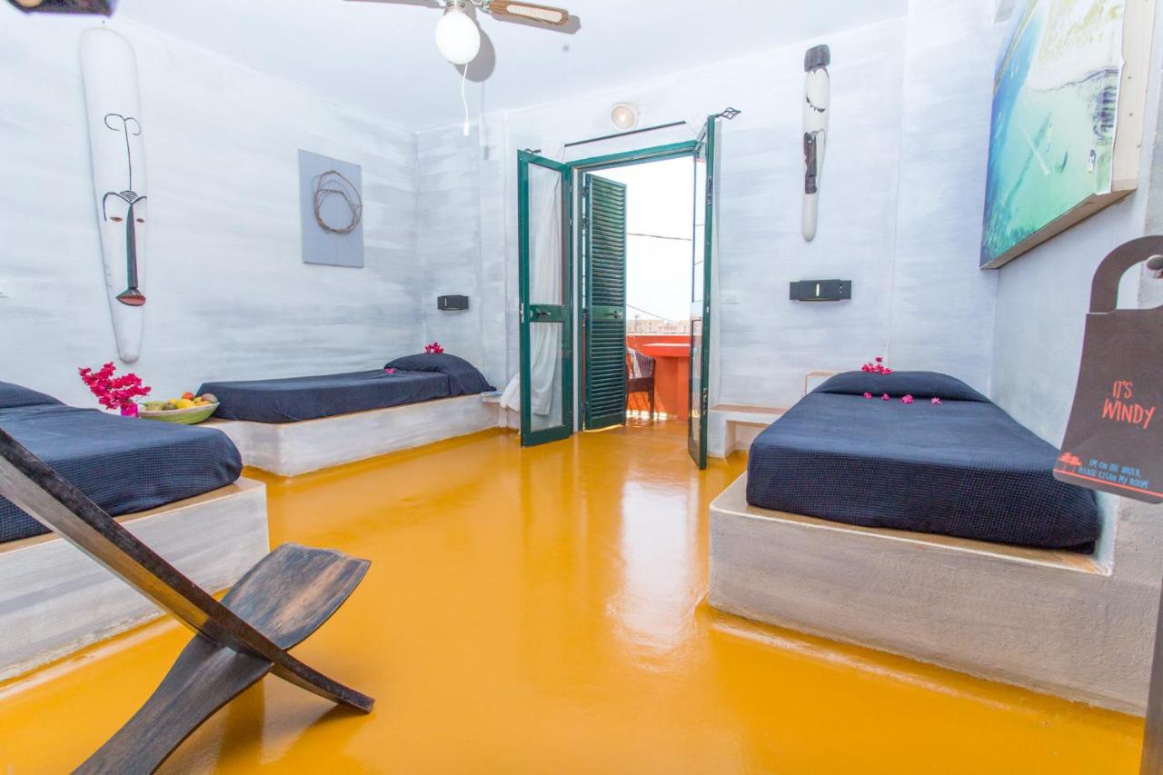 Dreibettzimmer mit Balkon