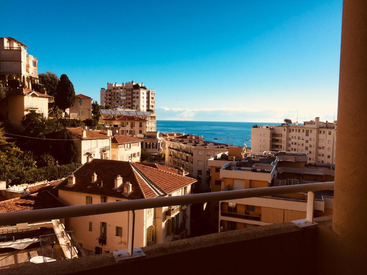 B&B Beausoleil - Studio with the sea view, balcony, Monaco, Riviera, Jardin's d'Elisa - Bed and Breakfast Beausoleil