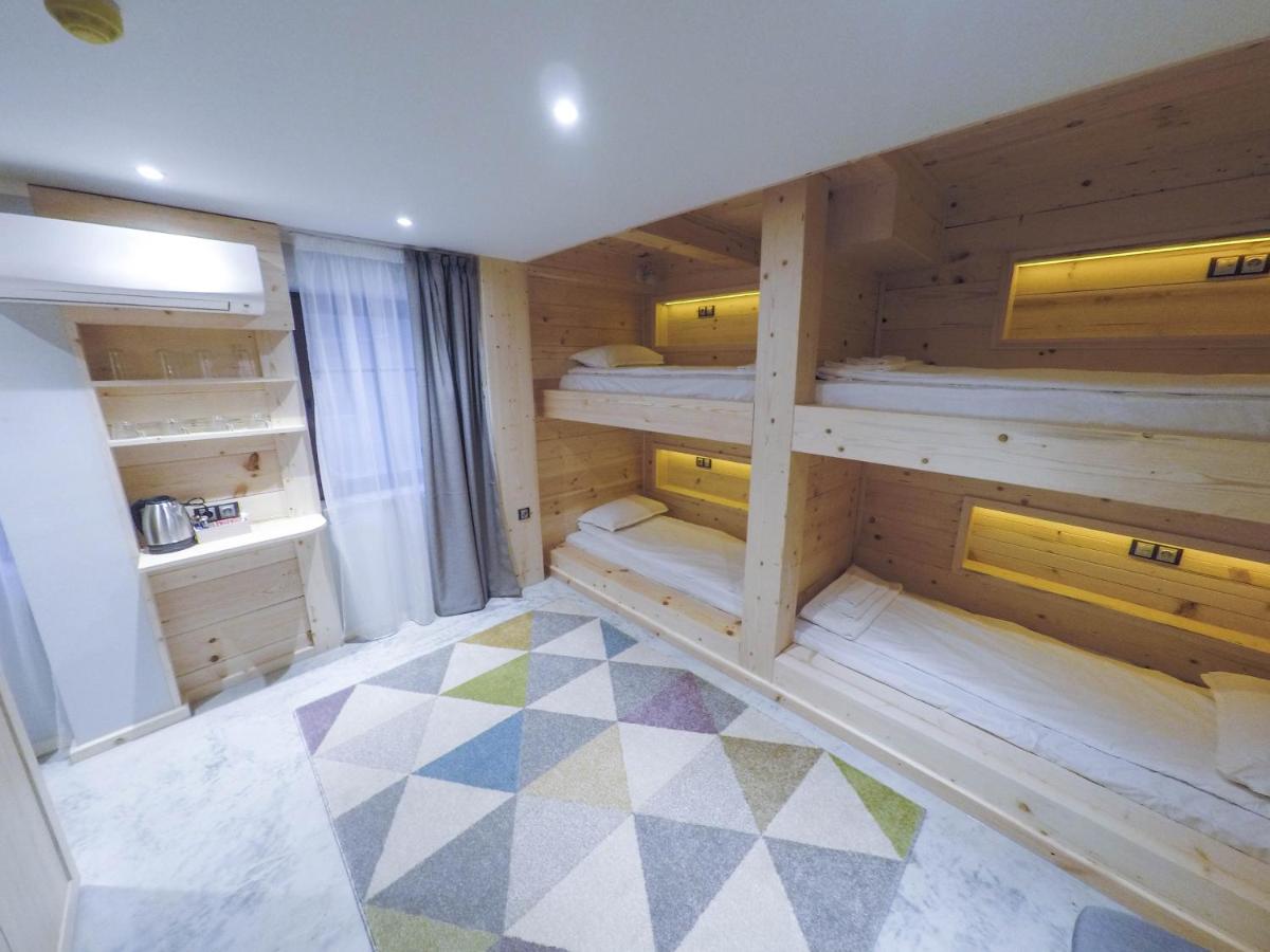 Economy Quadruple Room with Bunk Beds & Shared Bathroom