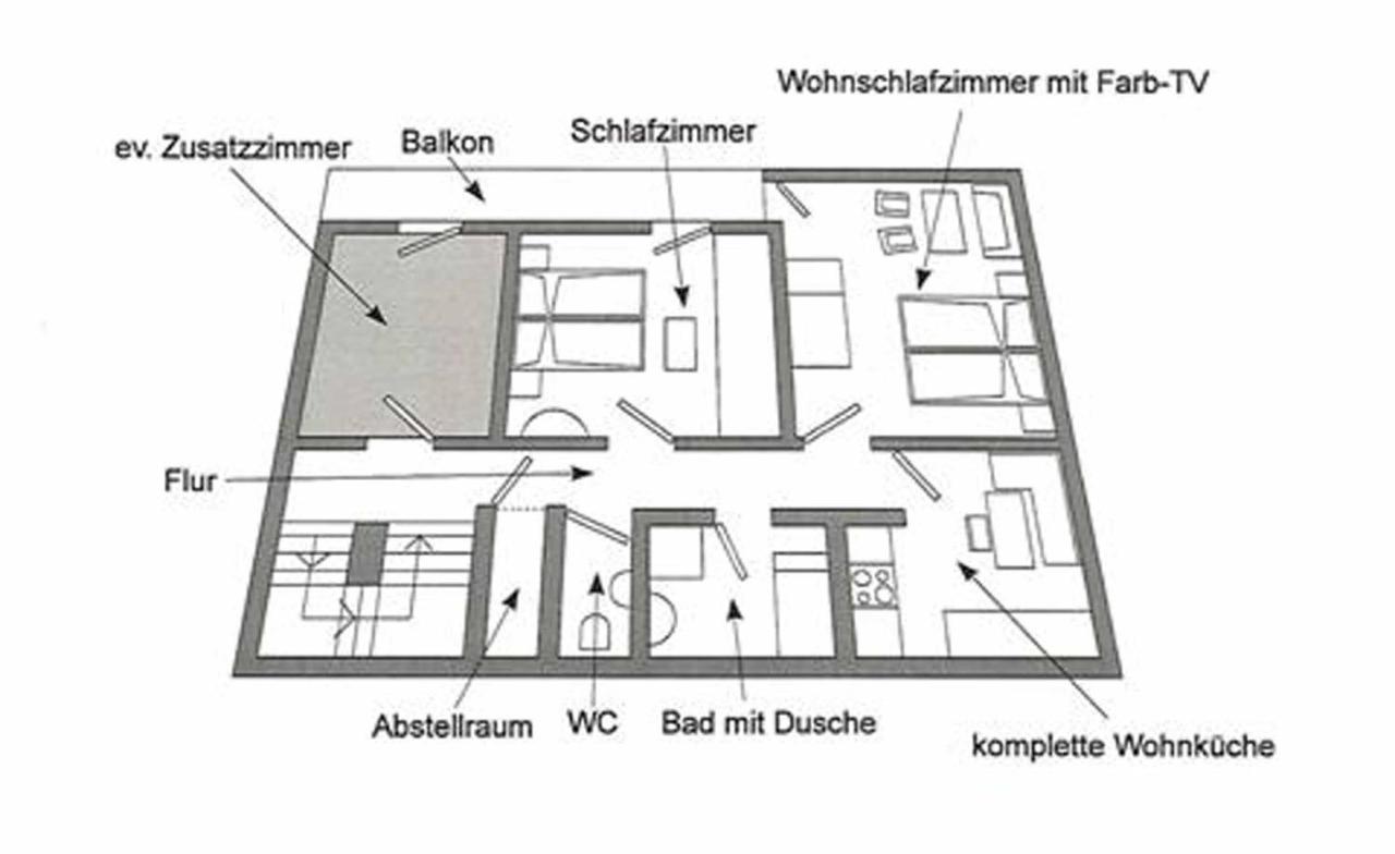 Apartment with Balcony