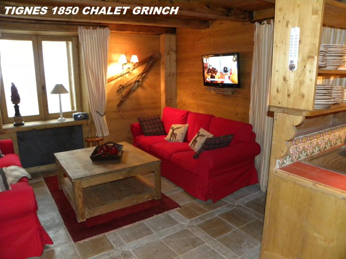 B&B Tignes - CHALET GRINCH 90m2, 3 Sdb, skis aux pieds, wifi - Bed and Breakfast Tignes