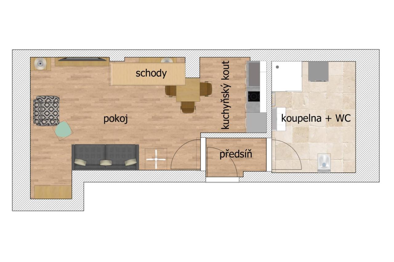 Apartamento - 2 niveles