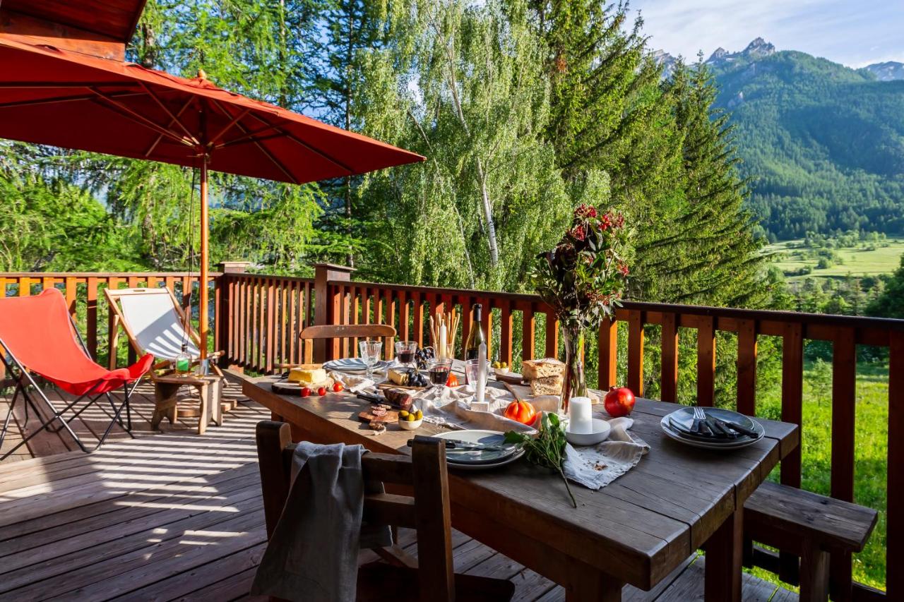 La Cabane de Serre-Chevalier, dans un esprit chalet, commune de Le Monêtier-les-Bains - Ferienwohnung