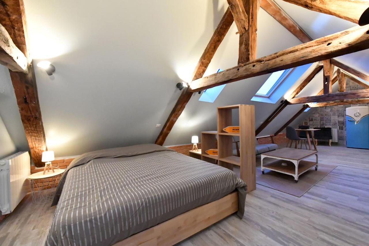 B&B Rodez - LOFT SOUS LES COMBLES - LOFT UNDER THE RAFTER - Bed and Breakfast Rodez