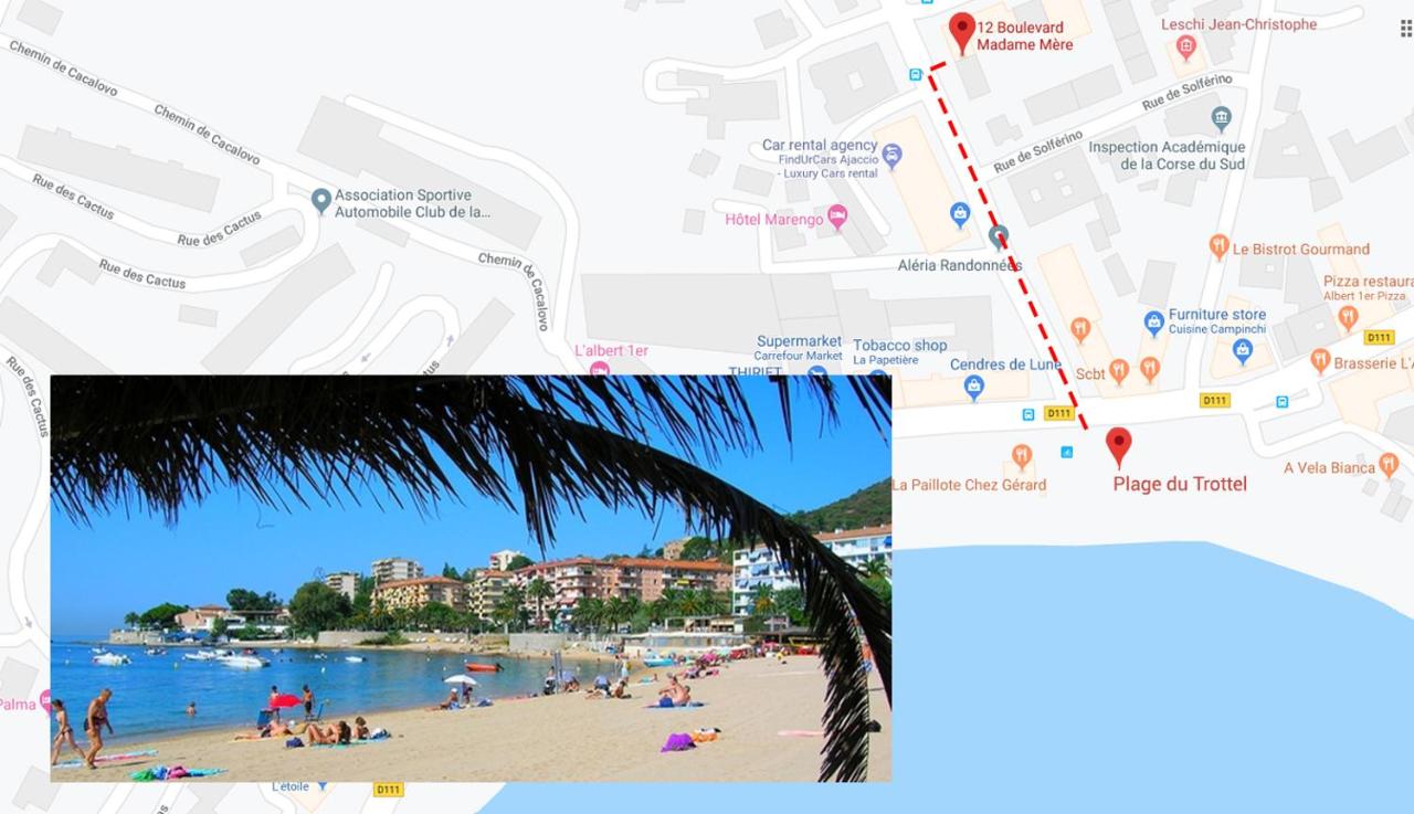 B&B Ajaccio - **** MER SEA 1 A 8 PERSONNES 80M2 A 120M DE LA MER **** - Bed and Breakfast Ajaccio