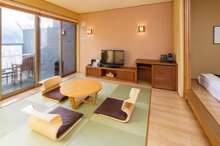 Room with Tatami Area and Open-Air Bath - Annex - Kashi