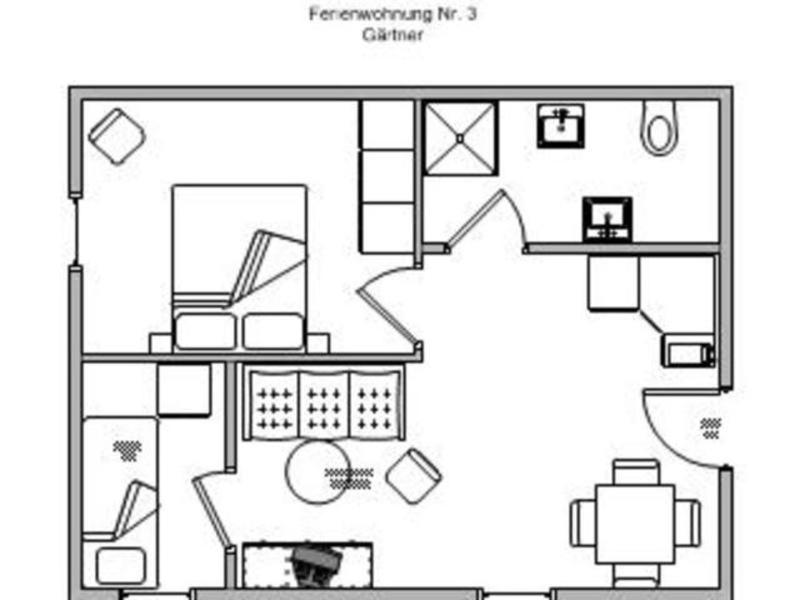 Apartamento con terraza 