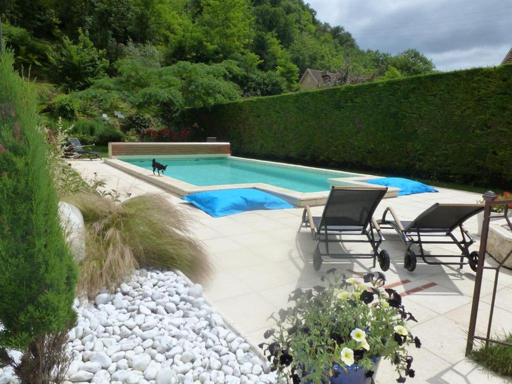 B&B Carlux - Maison climatisée avec PISCINE CHAUFFEE prix réduits jusqu'au 31 mai 24 - Bed and Breakfast Carlux