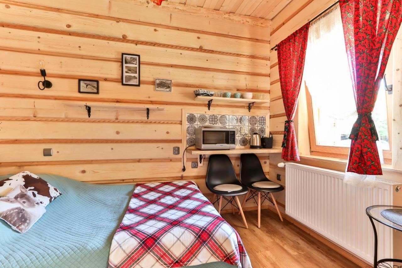 Room with bathroom and mountain view