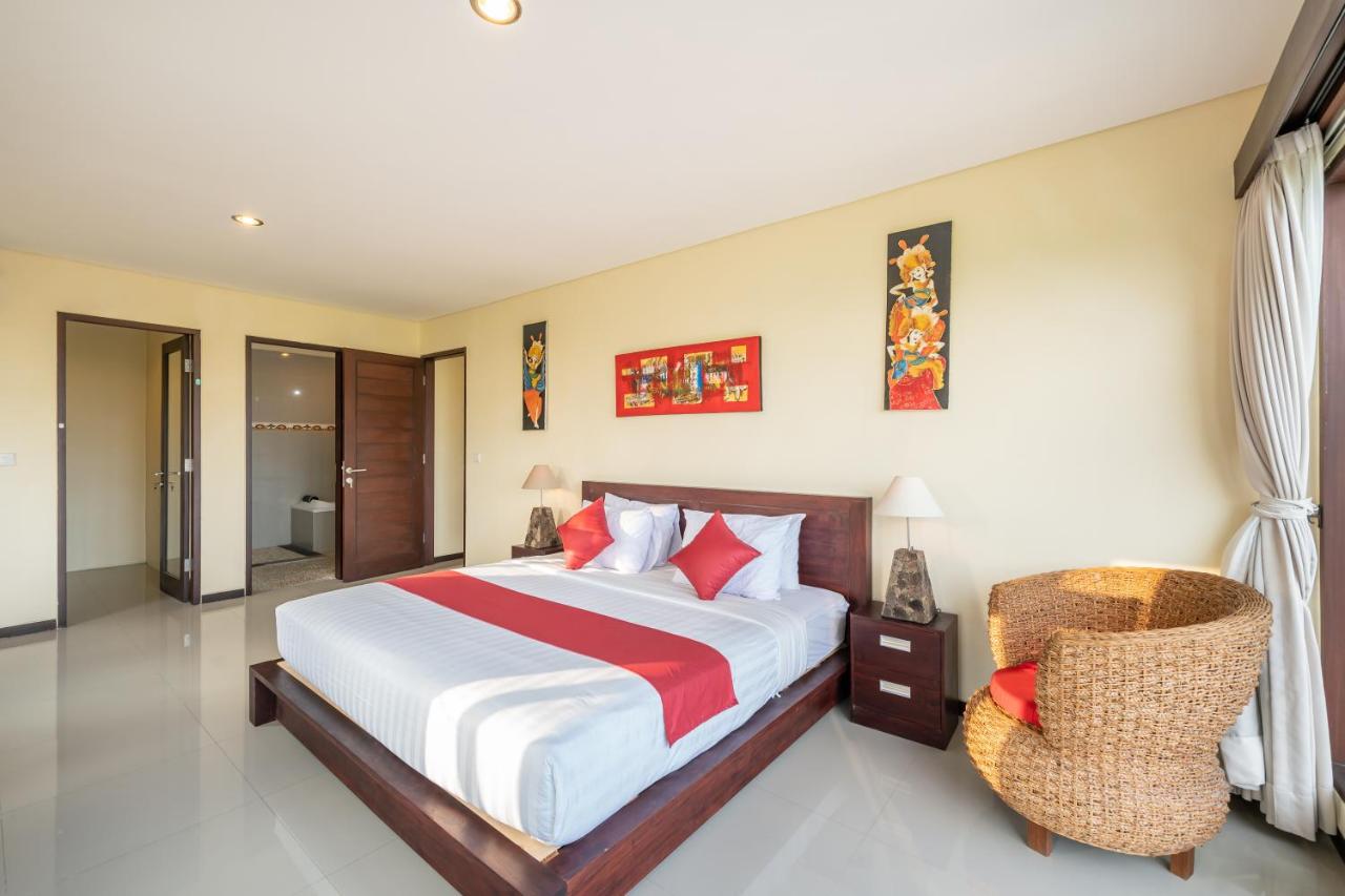Two-Bedroom Private Pool Villa with Rice Field View
