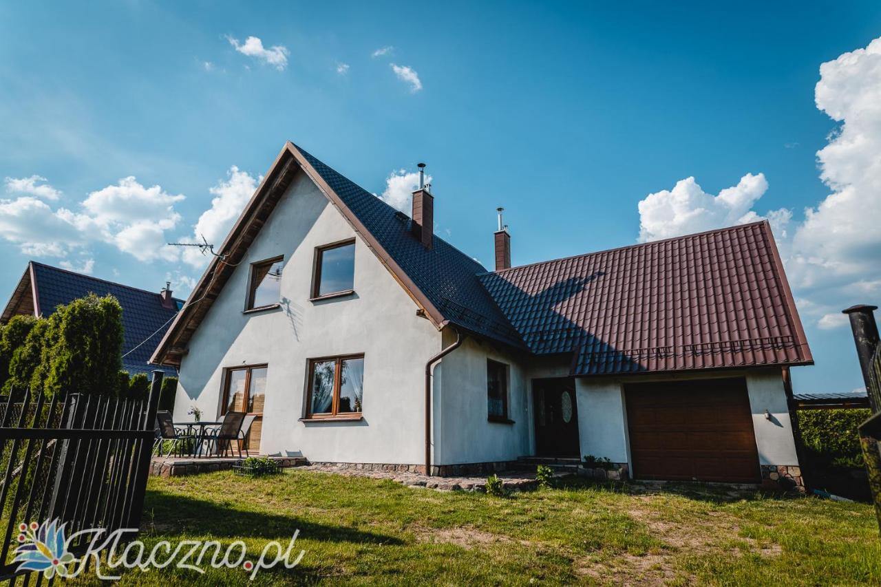 Dom Kłączno z kominkiem w okolicy lasów i jeziora - Ferienwohnung