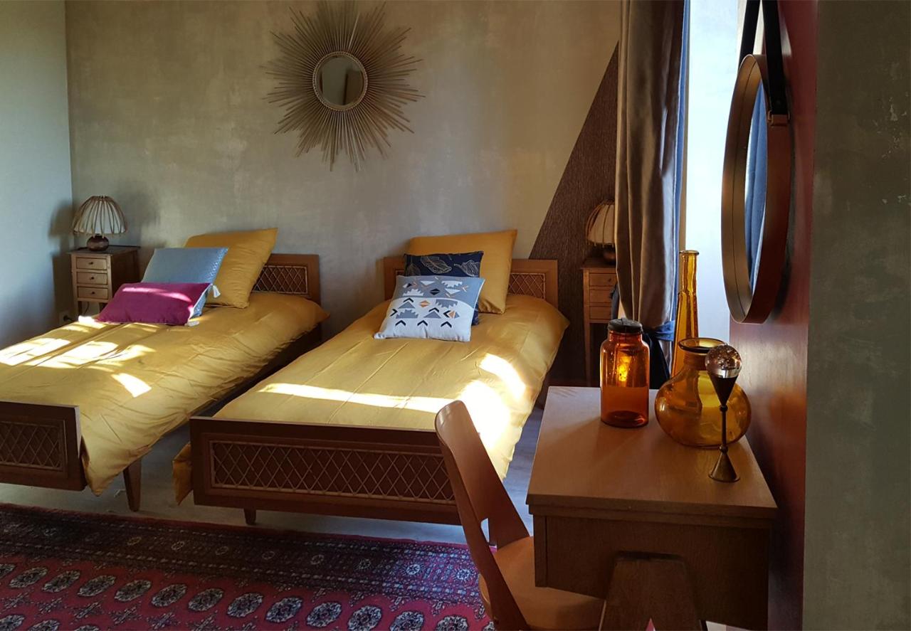 Tweepersoonskamer met 1 of 2 Bedden en Badkamer
