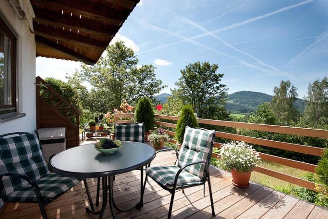 B&B Bodenmais - Ferienwohnung-Panoramablick-1 - Bed and Breakfast Bodenmais