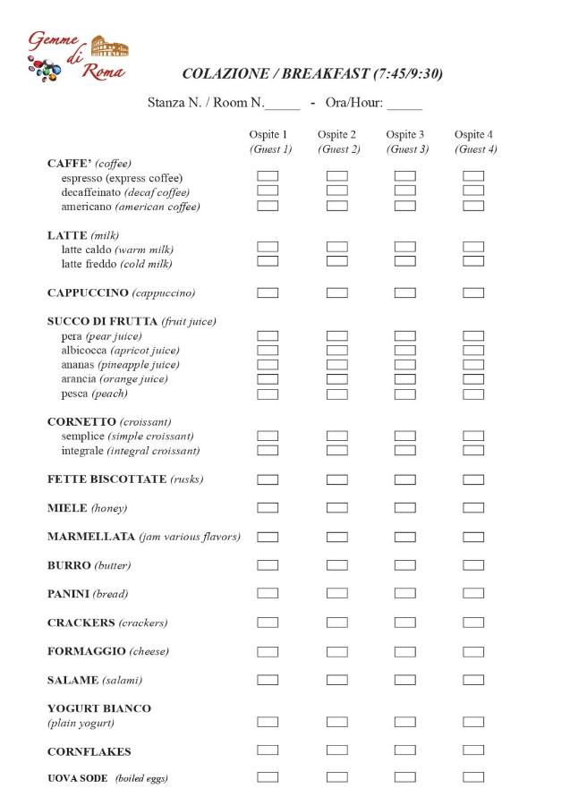 Camera Standard Matrimoniale/Doppia con Letti Singoli