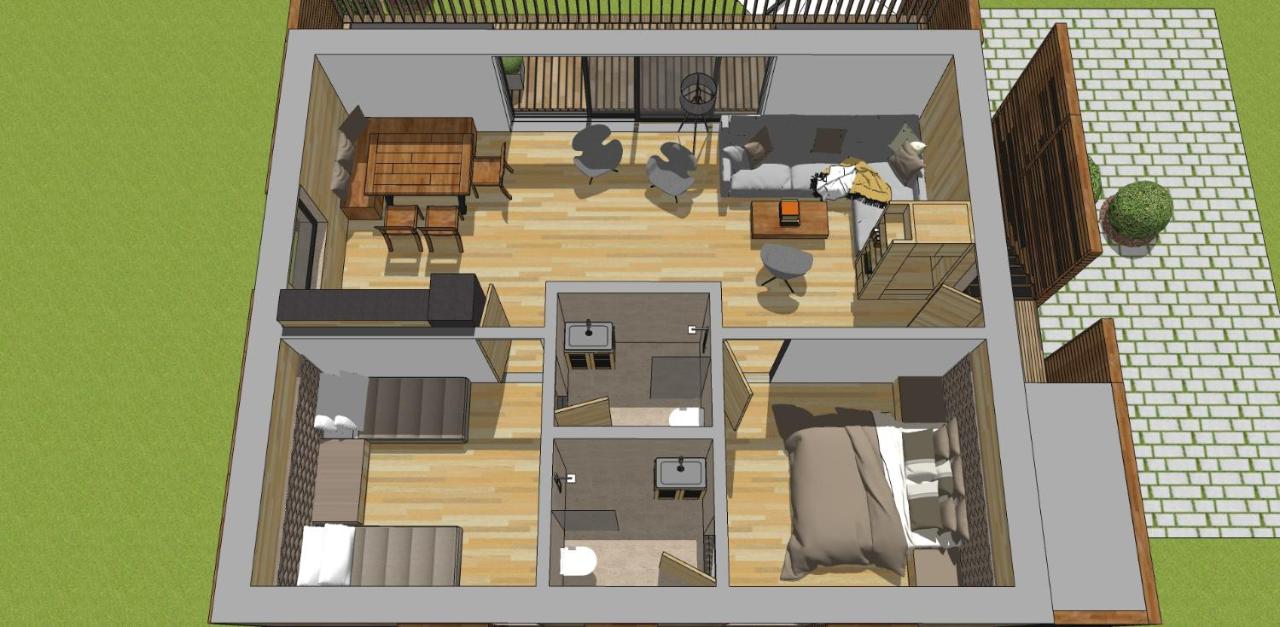 Chalet met 2 Slaapkamers
