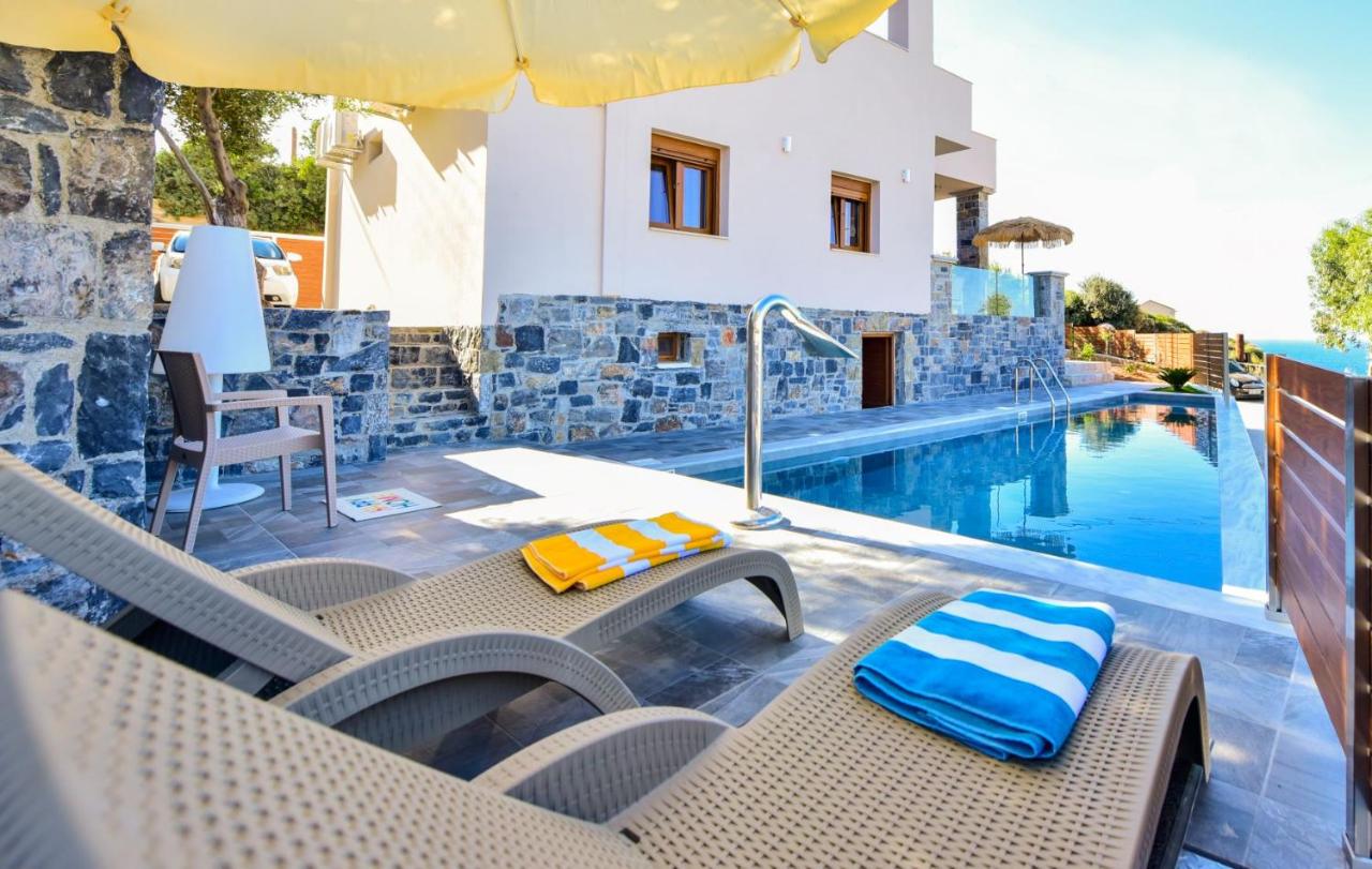 B&B Agia Pelagia - Sea Front Panorama Villa Private Pool - Bed and Breakfast Agia Pelagia