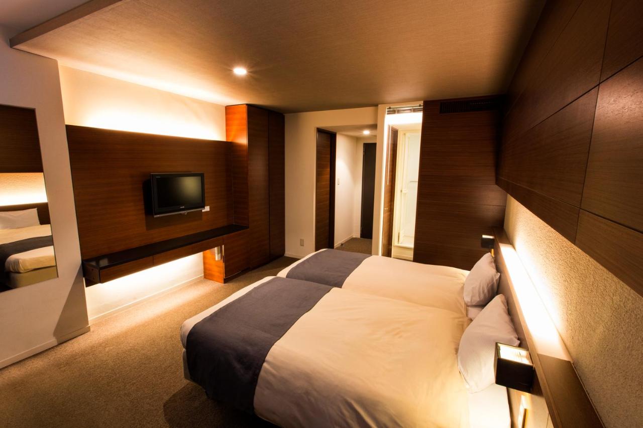 Habitación moderna japonesa o moderna con 2 camas individuales y baño compartido - No fumadores