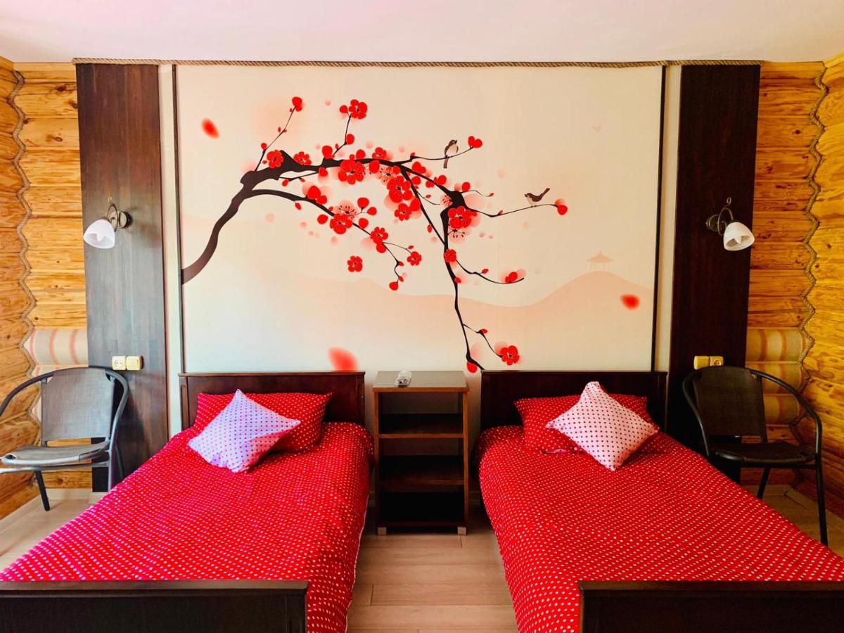 Chambre Lits Jumeaux Standard avec Salle de Bains Commune