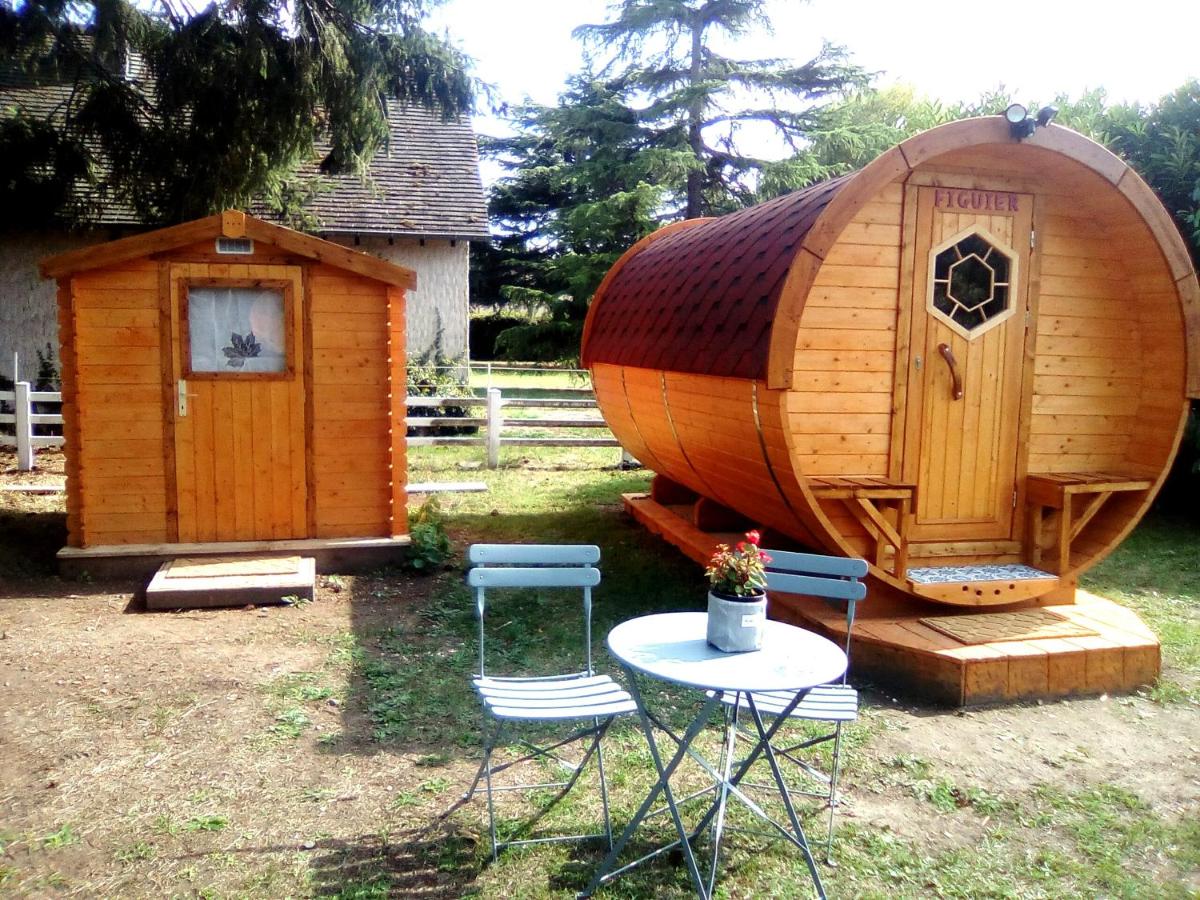 LES TONNEAUX DE L'EURE LOGEMENT INSOLITE - Ferienwohnung Neuilly