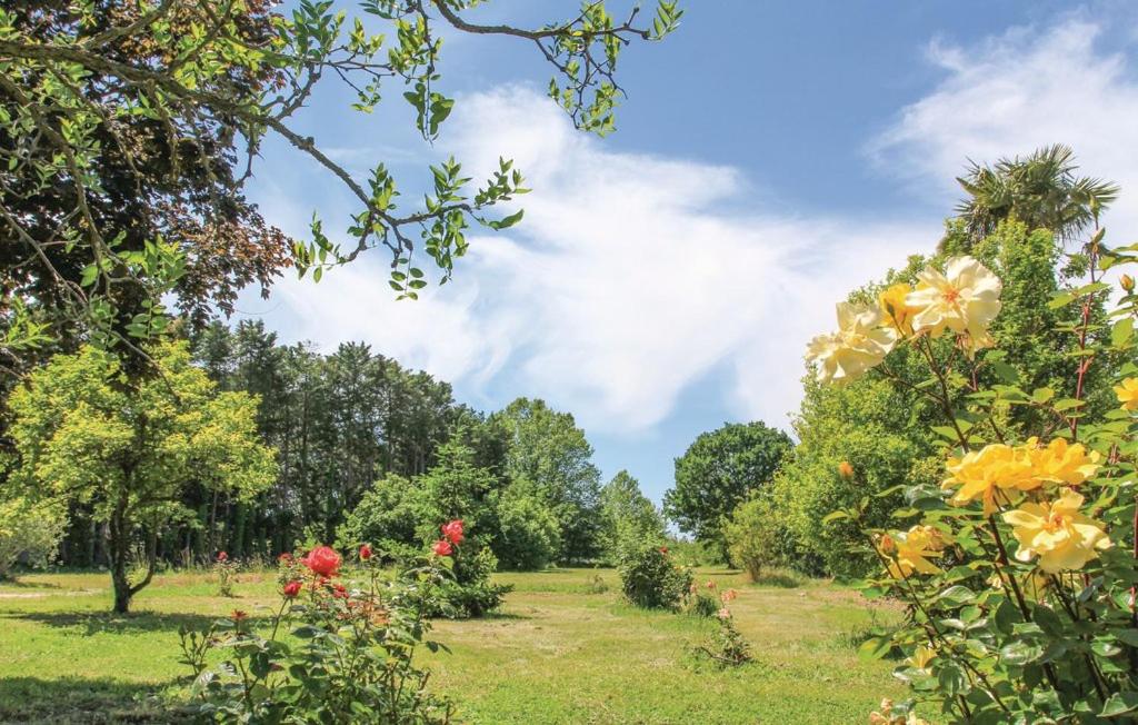 Villa mit Gartenblick