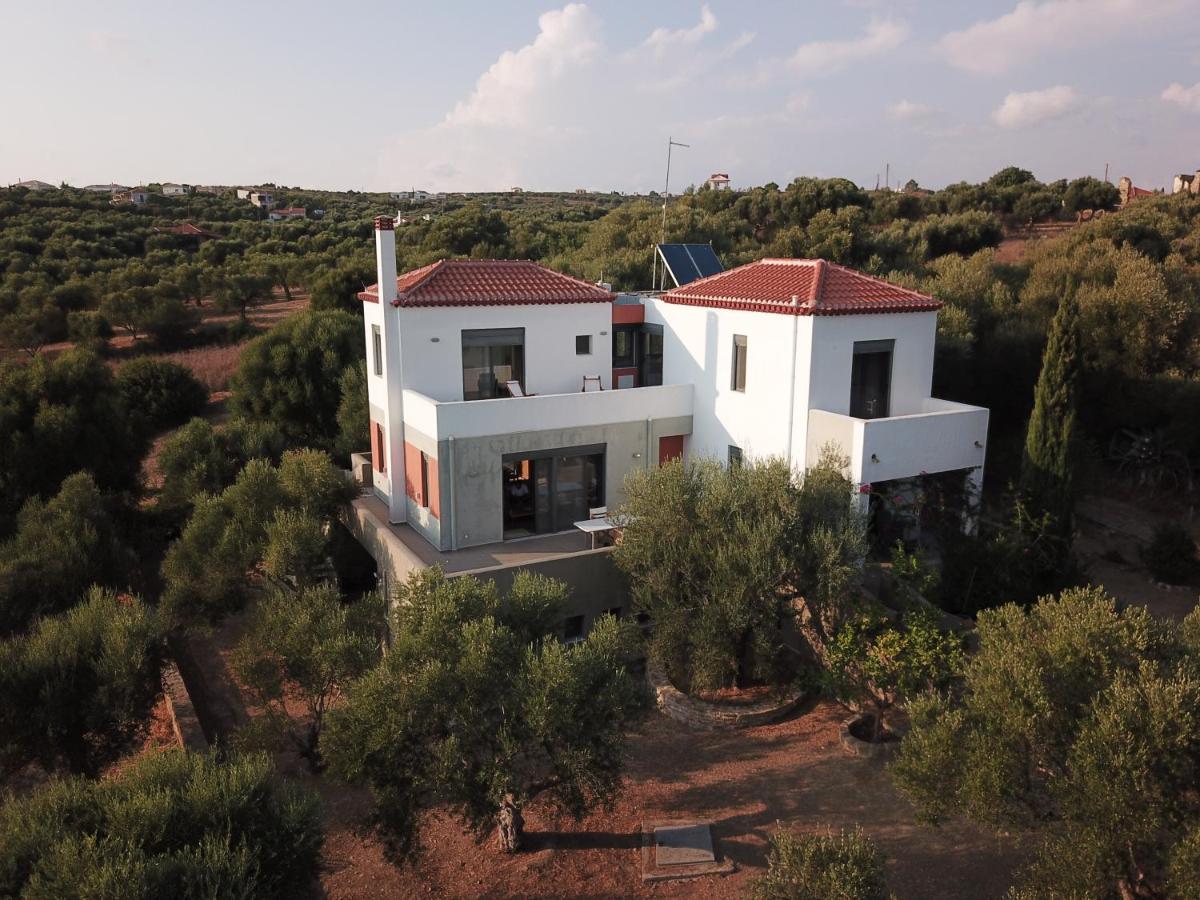 LIOFYTO - Stylish villa with views to Foinikounda bay - B&B Kamária