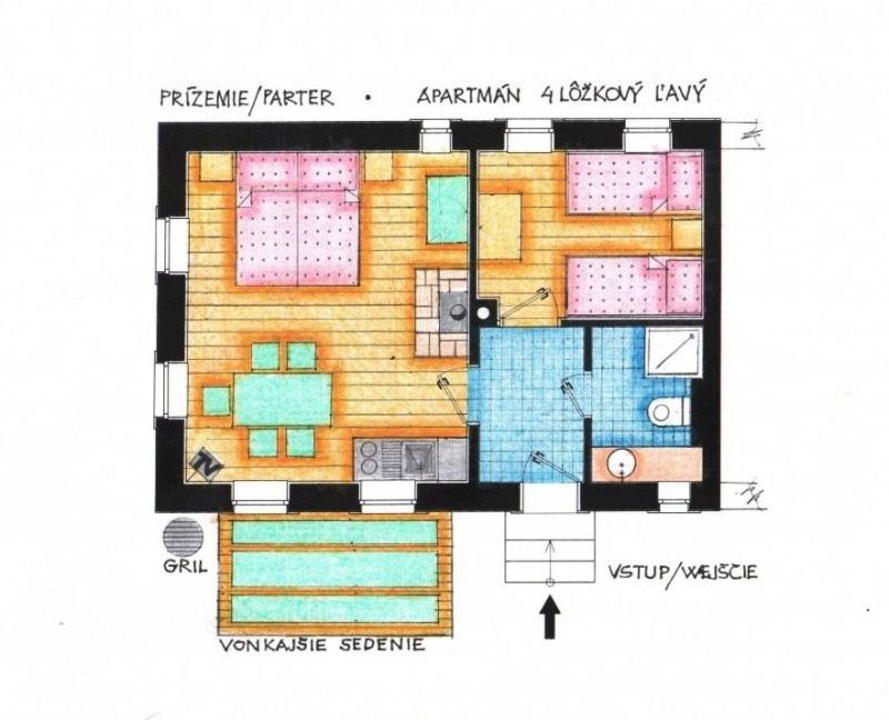 Appartement met 1 Slaapkamer