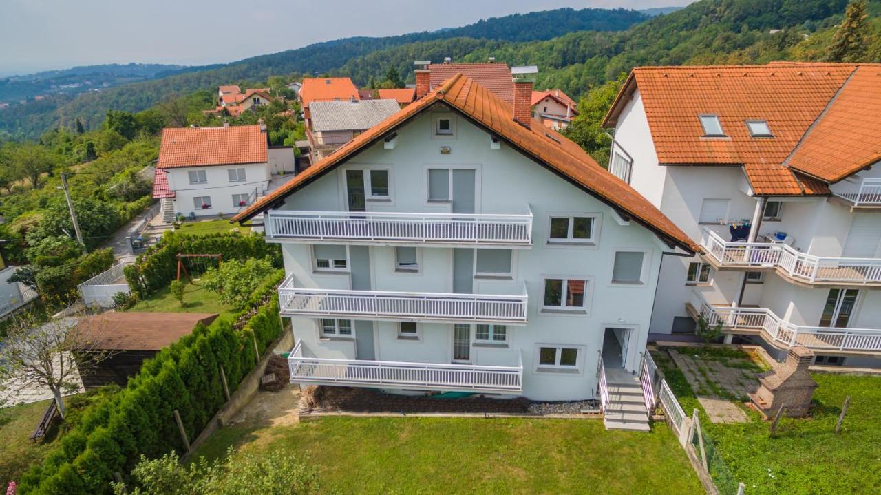 Big 4 bedroom apartment with private parking - B&B Zagabria