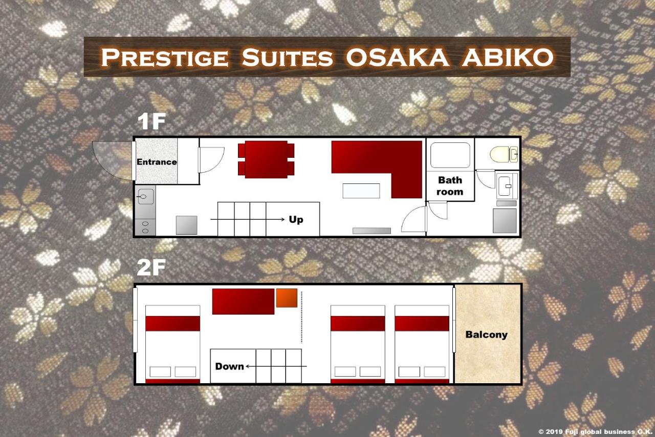 Prestige Suites Osaka Abiko - B&B